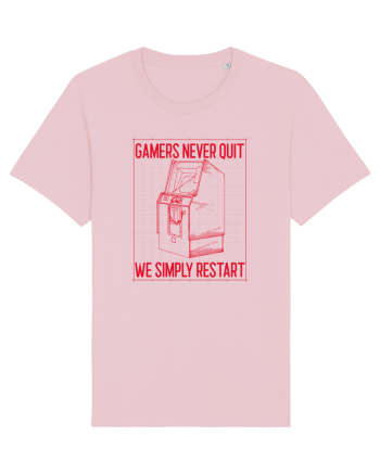 Gamers never quits Cotton Pink