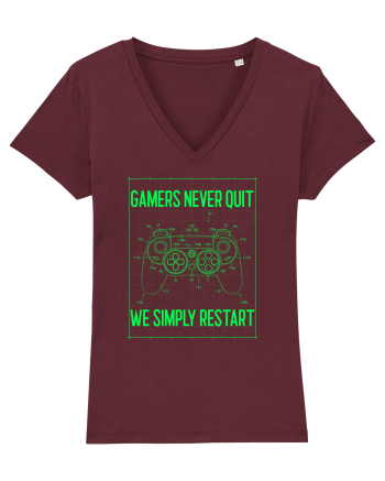 Gamers never quits Burgundy