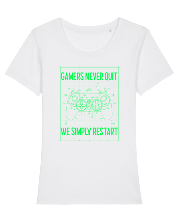 Gamers never quits White
