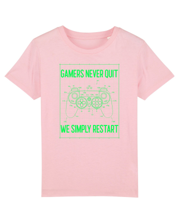 Gamers never quits Cotton Pink