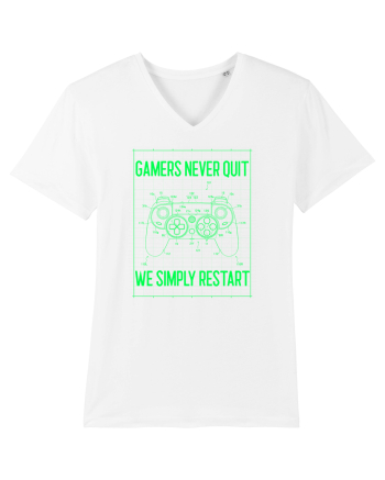 Gamers never quits White