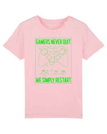Gamers never quits Cotton Pink