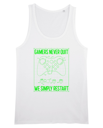 Gamers never quits White