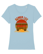 Gamer Life Tricou mânecă scurtă guler larg fitted Damă Expresser