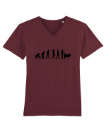 Evolution Tricou mânecă scurtă guler V Bărbat Presenter