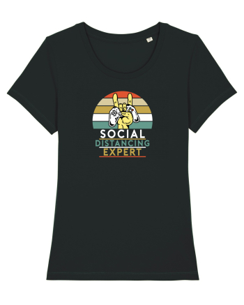 Social Distancing Expert Black