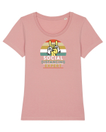 Social Distancing Expert Tricou mânecă scurtă guler larg fitted Damă Expresser