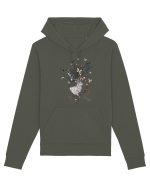 Cerb Floral in Dreamcatcher Natural Hanorac Unisex Drummer