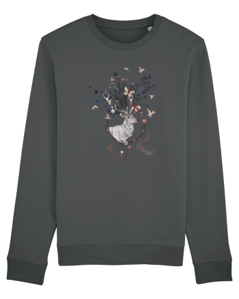 Cerb Floral in Dreamcatcher Natural Anthracite