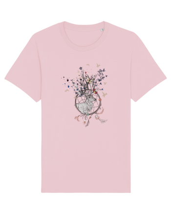 Cerb Floral in Dreamcatcher Natural Cotton Pink