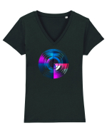 4temelie  Tricou mânecă scurtă guler V Damă Evoker