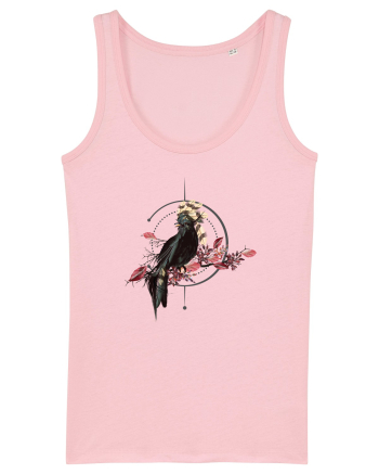 Pasăre cu Natura Roșu Cotton Pink