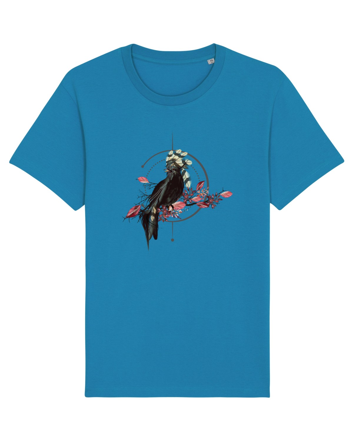 Tricou mânecă scurtă Unisex Rocker Azur