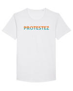Protestez Tricou mânecă scurtă guler larg Bărbat Skater