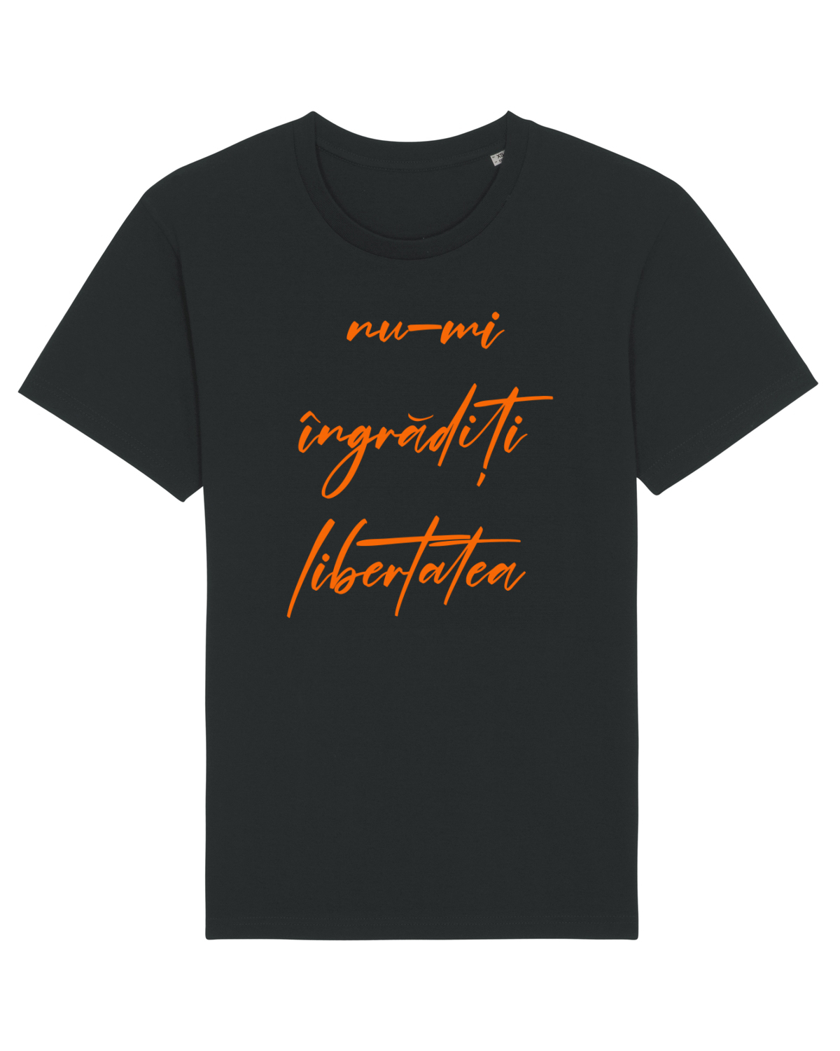 Tricou mânecă scurtă Unisex Rocker Black