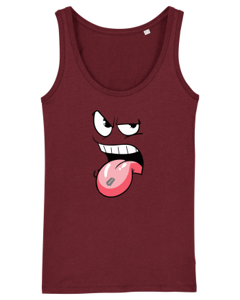 sharp tongue Burgundy