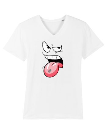 sharp tongue White