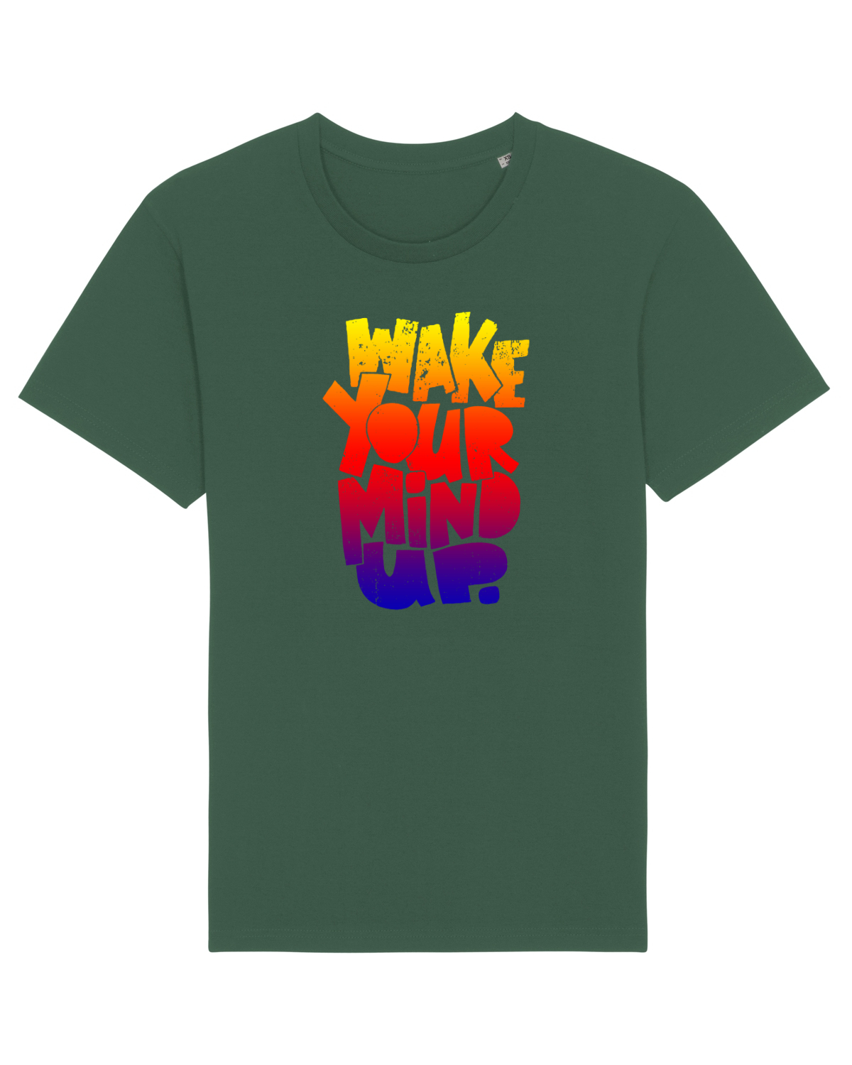 Tricou mânecă scurtă Unisex Rocker Bottle Green
