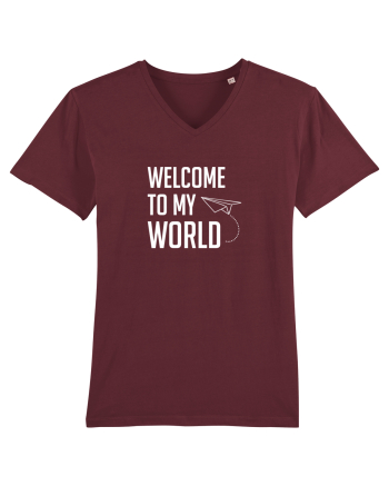 Welcome to my World Burgundy