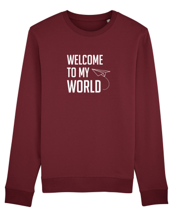 Welcome to my World Burgundy
