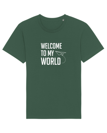 Welcome to my World Bottle Green