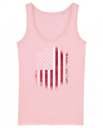 USA Flag Cotton Pink