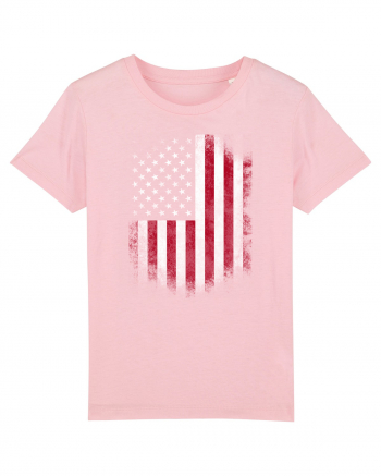 USA Flag Cotton Pink