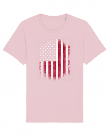 USA Flag Cotton Pink