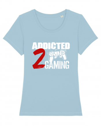 Addicted 2 gaming Sky Blue