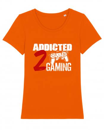 Addicted 2 gaming Bright Orange