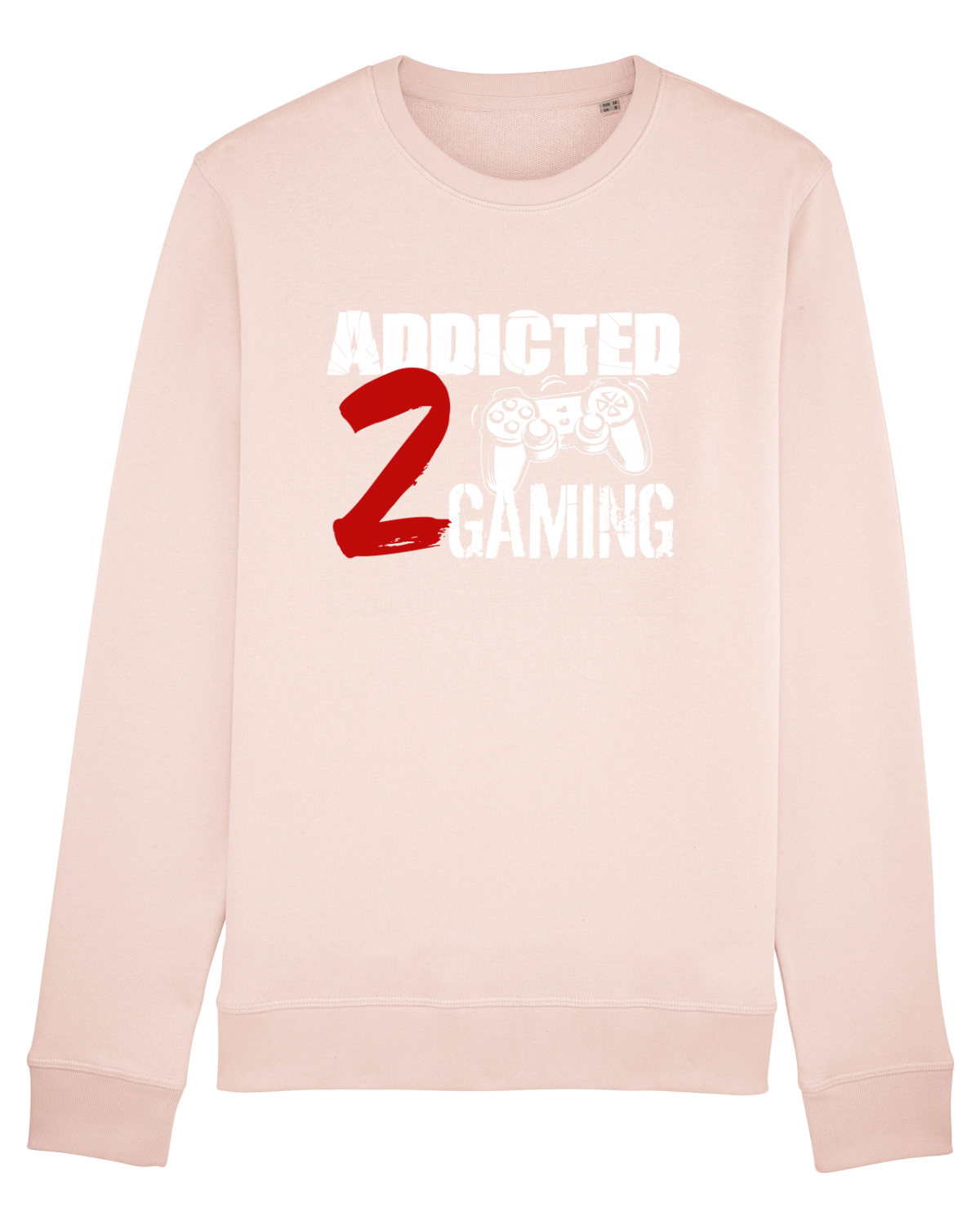 Bluză mânecă lungă Unisex Rise Candy Pink