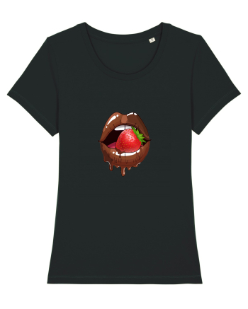 Chocolate strawberry lips Black