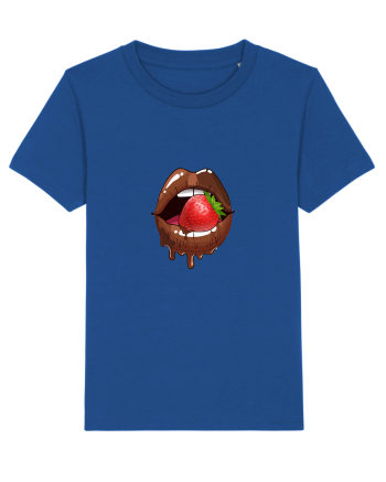 Chocolate strawberry lips Majorelle Blue