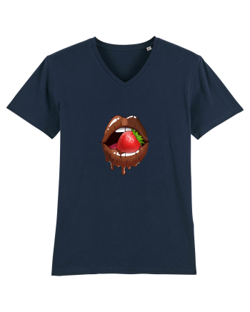 Chocolate strawberry lips French Navy