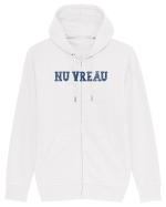 NU VREAU Hanorac cu fermoar Unisex Connector