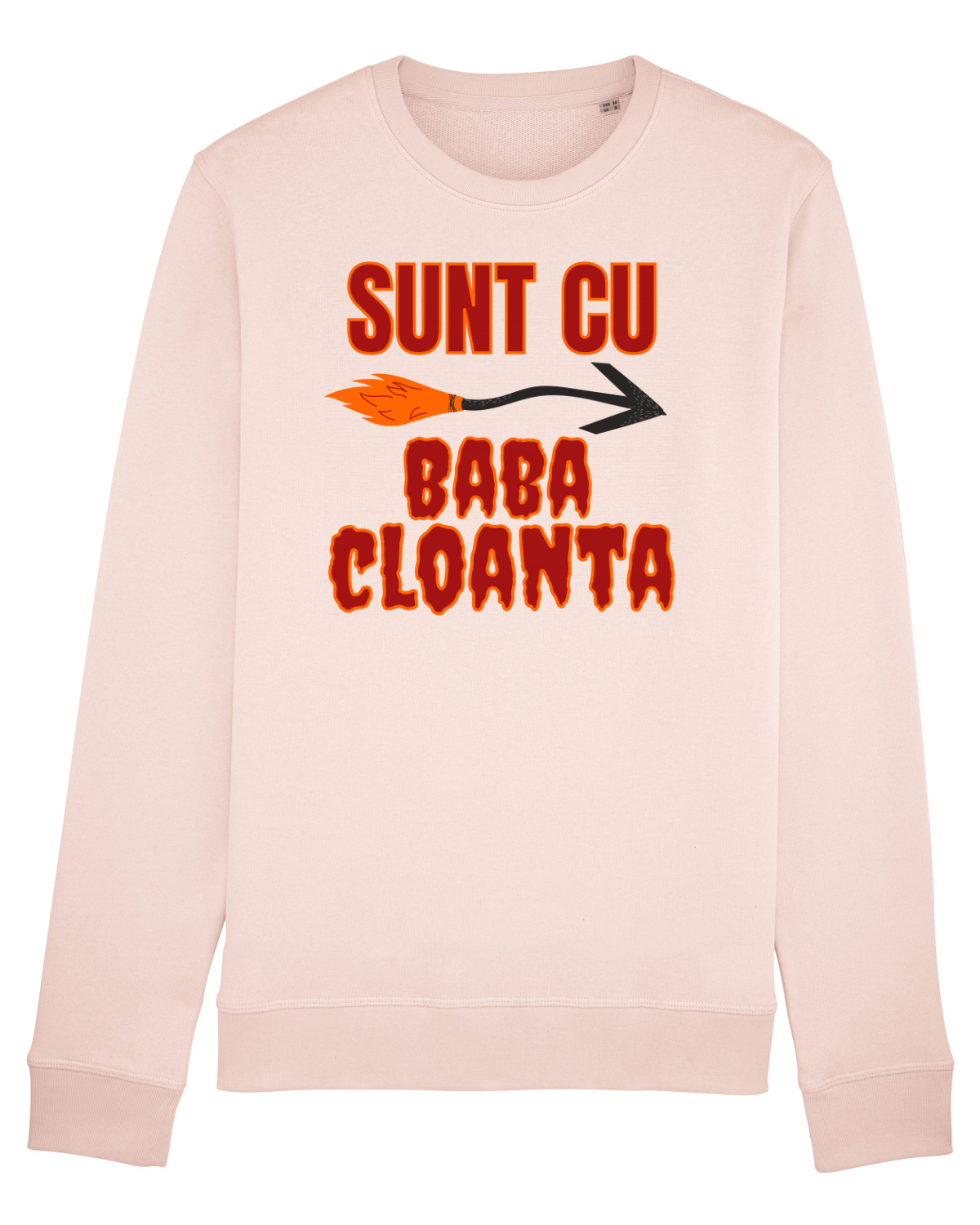 Bluză mânecă lungă Unisex Rise Candy Pink