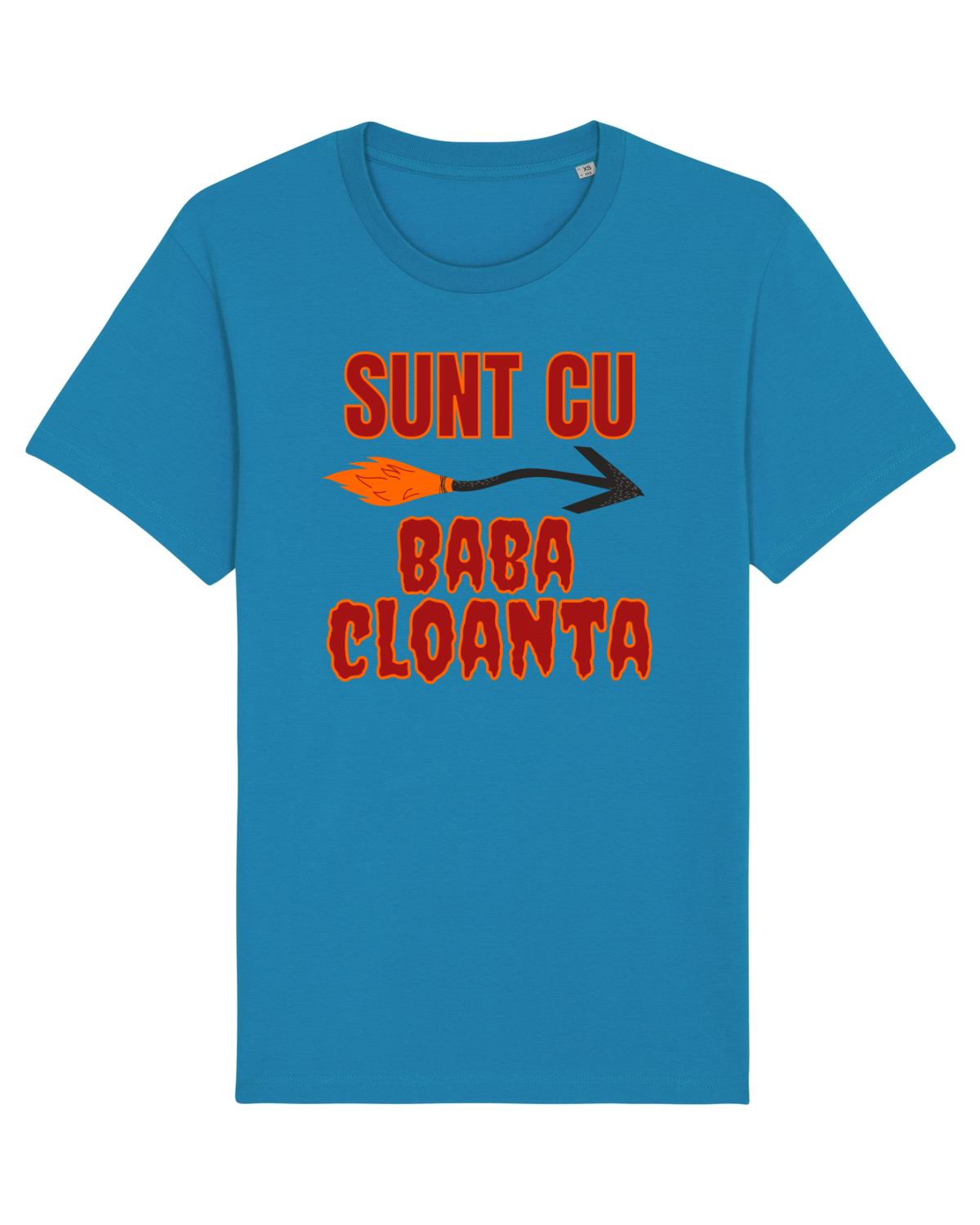 Tricou mânecă scurtă Unisex Rocker Azur