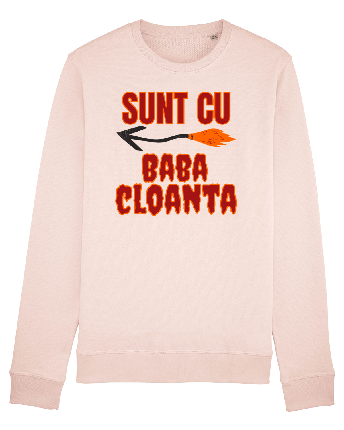 Bluză mânecă lungă Unisex Rise Candy Pink