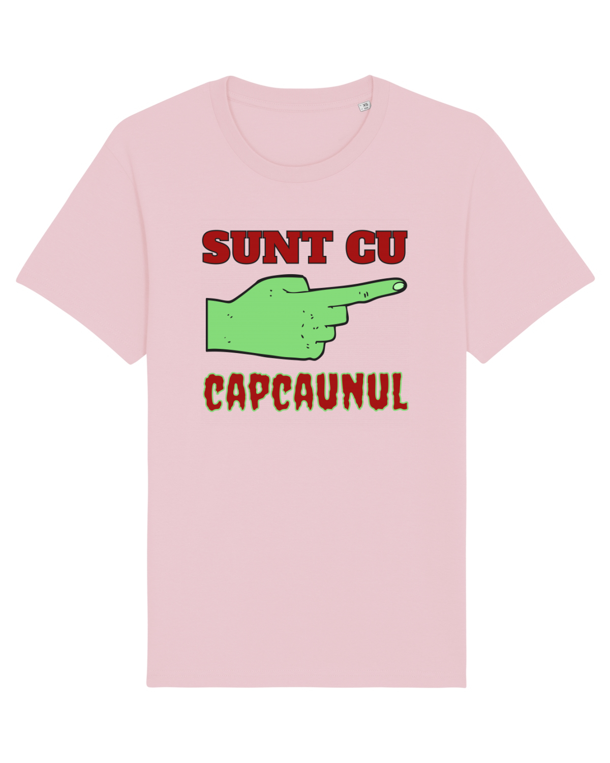 Tricou mânecă scurtă Unisex Rocker Cotton Pink
