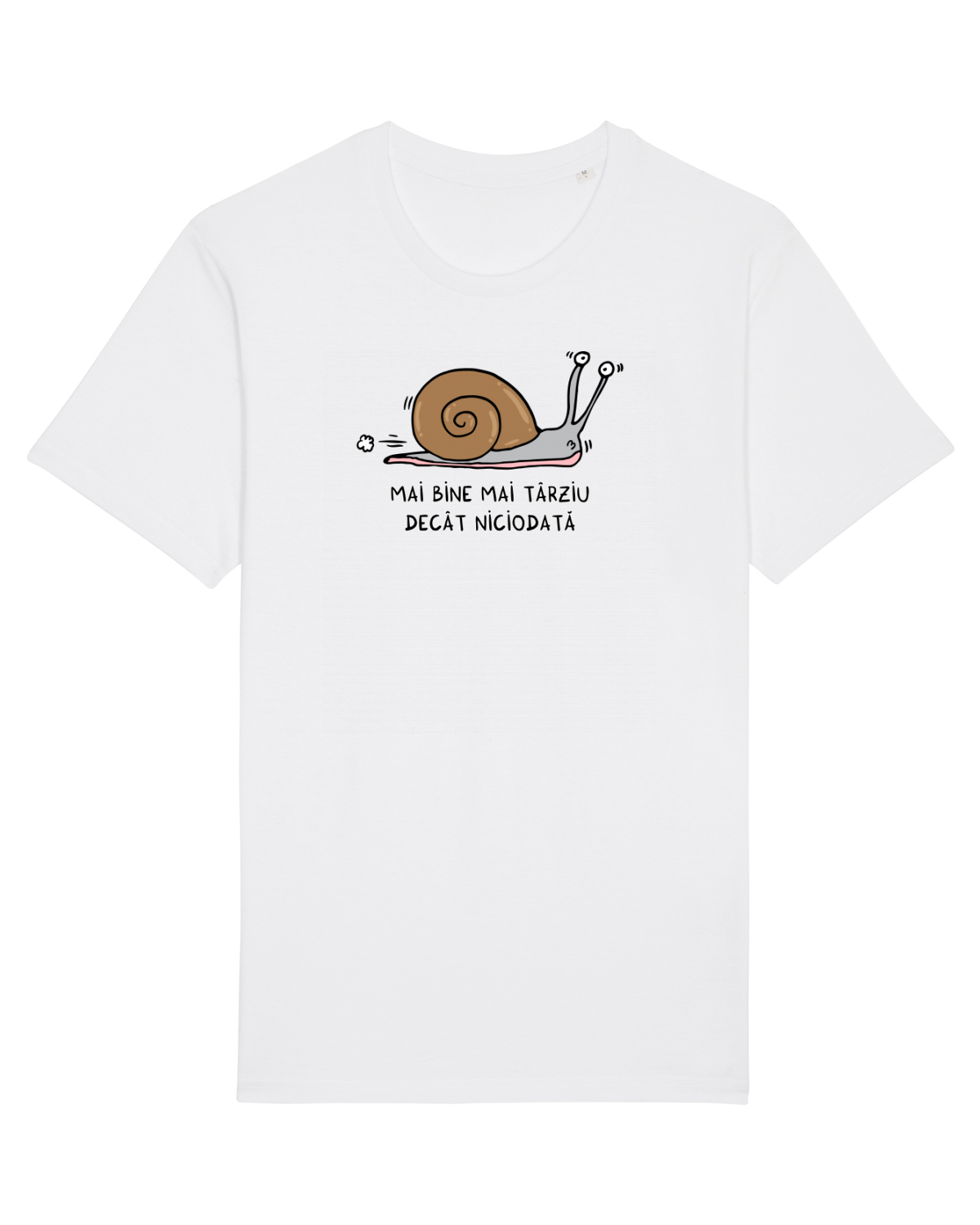 Tricou mânecă scurtă Unisex Rocker White