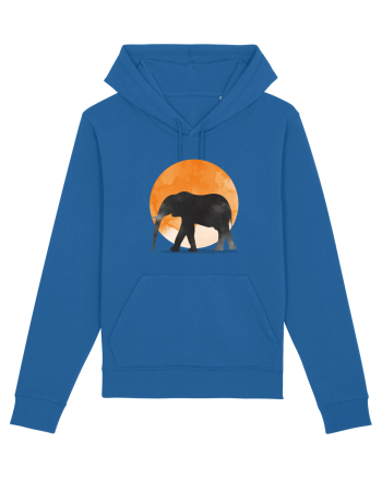 Moon Elephant Royal Blue