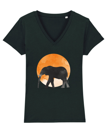 Moon Elephant Black