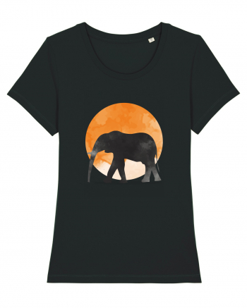 Moon Elephant Black