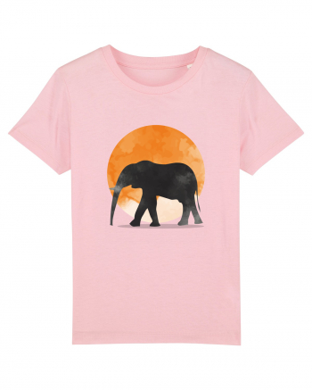 Moon Elephant Cotton Pink