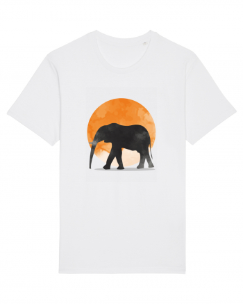 Moon Elephant White