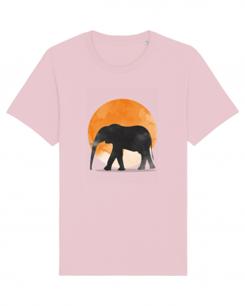 Moon Elephant Cotton Pink