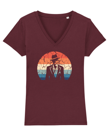 Vintage Man Burgundy