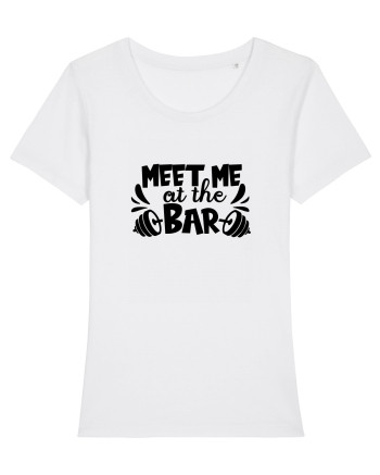 Meet Me At The Bar White