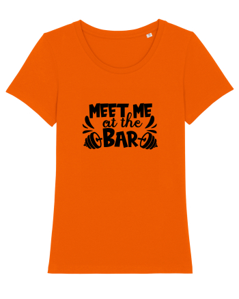 Meet Me At The Bar Bright Orange