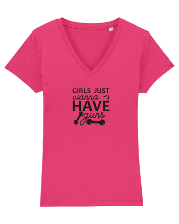 Girls Just Wanna Have Guns Raspberry